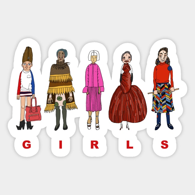 Girls Sticker by AdrianaStore